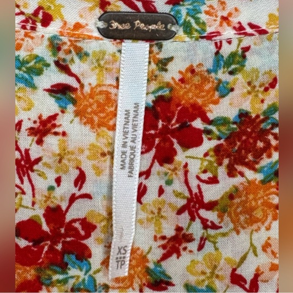 Free People Boho Floral Prairie Dress - Picture 6 of 16